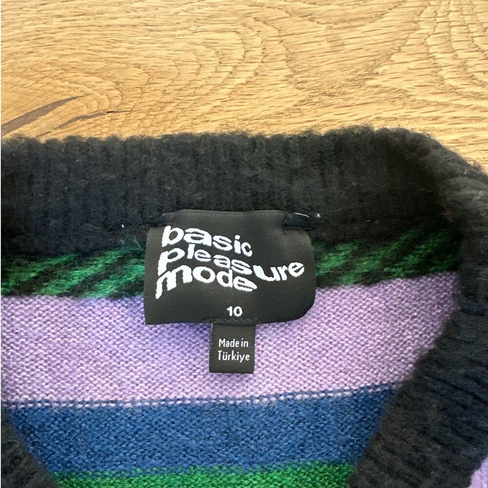 Basic Pleasure Mode - Kurt Oversized Striped Swea… - image 3